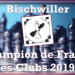 Bischwiller Champion de France des Clubs 2019 -